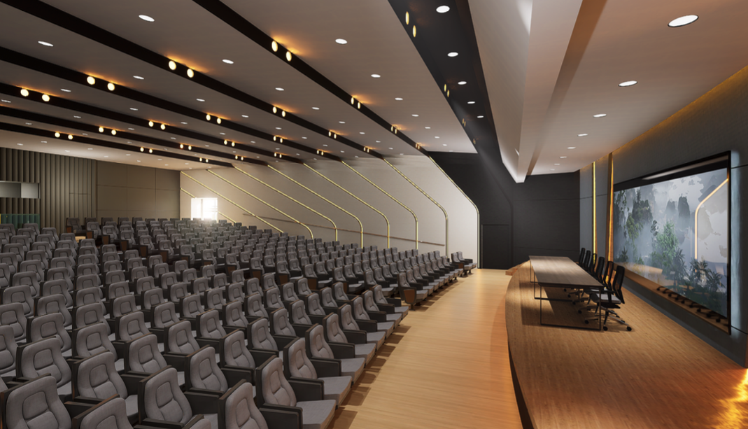 Auditorio inteligente para 300 personas